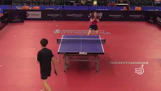 2017 Czech Open WS rd2 ISHIKAWA Kasumi(石川佳純) EKHOLM Matilda(SWE) Practice scene