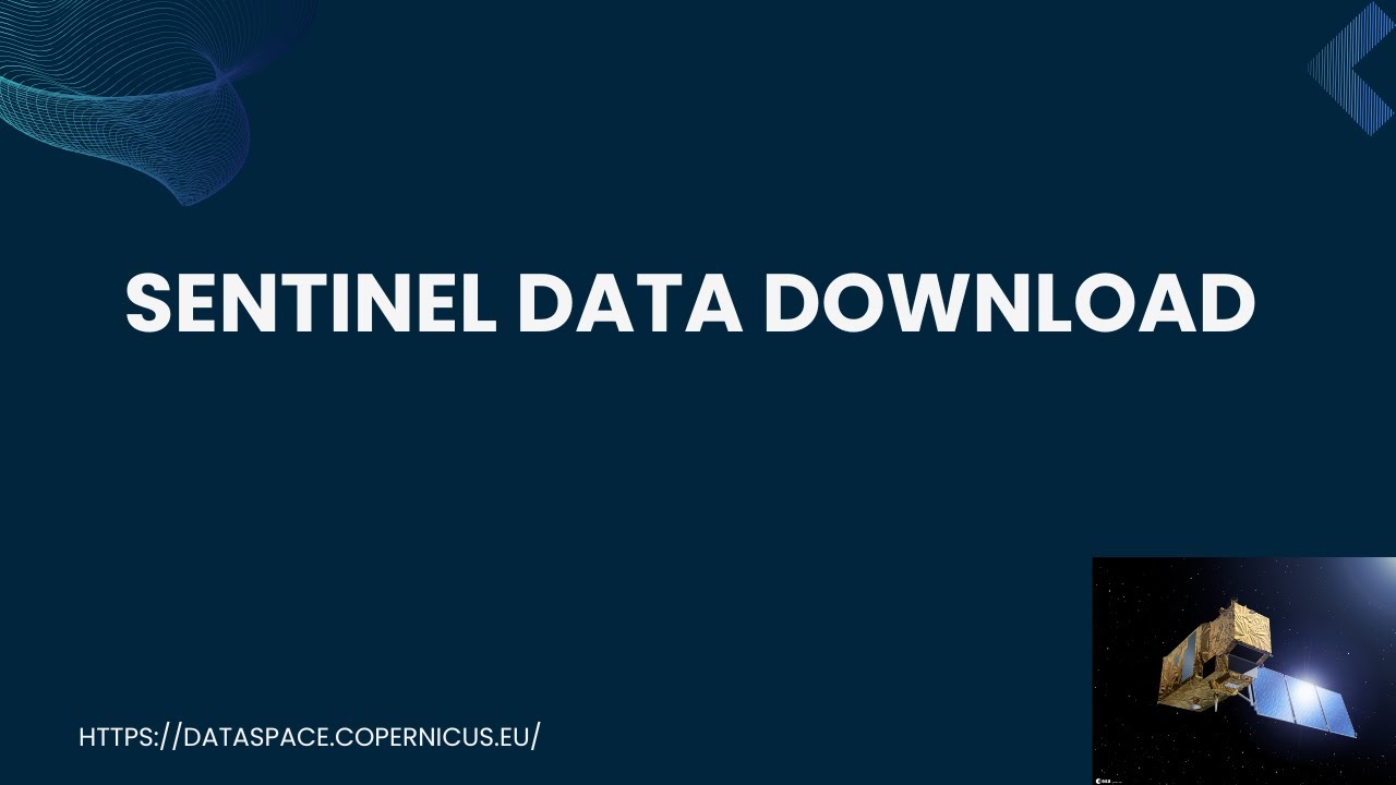 How To Download Sentinel Data Youtube