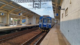 〈屏東線區間快之旅〉3073次EMU500型區間快車  鳳山～潮州車側路程窗景