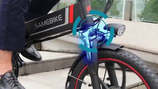 Samebike 20LVXD30 Smart Folding Electric Moped Bike Review Price Gearbes Vs Geekbuying