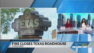 Texas Roadhouse in Concord closed indefinitely after fire