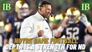 Notre Dame Depth Is A Major Asset, If Used Correctly