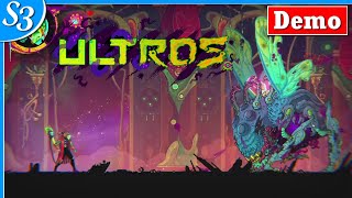 ULTROS - A Psychedelic Metroidvania | 100% Demo Gameplay | Stage 3