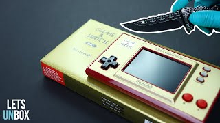 Nintendo Game & Watch Unboxing and Gameplay (ASMR Unboxing)