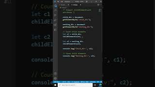 Element.childElementCount attribute - JavaScript Tutorial for Beginners