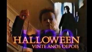 Chamada Rede Globo - Tela Quente - Filme: "HALLOWEEN H20" Inédito (29/10/2001)