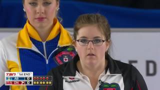 2017 Canadian Juniors Curling -  AB  (Streifel) vs. ON (Armstrong) WomensFinal