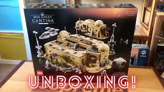 UNBOXING $500 LEGO STAR WARS MOS EISLEY CANTINA (75290) |4K LEGO UNBOXING|