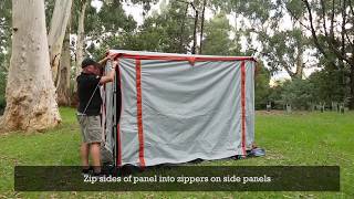 Explore Planet Earth Speedy Earth Tent Front Panel