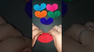 How to make paper hearts with colour paper/ Diy Paper hearts craft