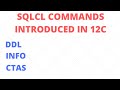 | SQLCL Commands (Part 1) |