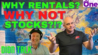 Why real estate and not stocks? At least for us. Today's Dion talk with Michael Zuber