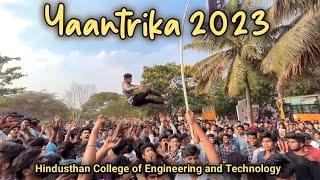 Mechanical Symposium - Yaantrika 2023 Flash Mob - Hindusthan College of Engineering and Technology