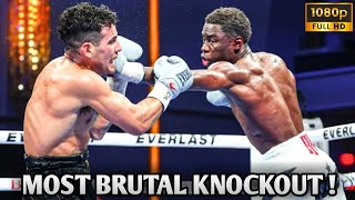 Richardson Hitchins vs. Gustavo Lemos Full Highlights | Knockout | Best Boxing Videos