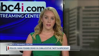 Man found dead on log in Chillicothe ‘not suspicious’