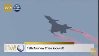 China‘s J-10B TVC in zhuhai Airshow