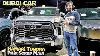 Abandoned Car at Auction in Dubai | Accidental Car Business in UAE | Sharjah Scrap Main Tundra Wapas