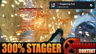 Final Fantasy 7 Remake STAGGERING FEAT Trophy (How To Stagger 300% In Final Fantasy VII Remake)