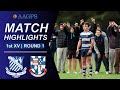 Riverview vs Shore || AAGPS Round 1 || 1st XV Highlights