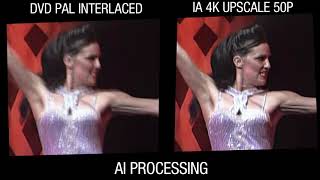 Upscale DVD into HD with IA