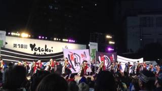 第18回YOSAKOIさせぼ祭り　『ＮＮＰ』　大賞演舞　2015.10/18