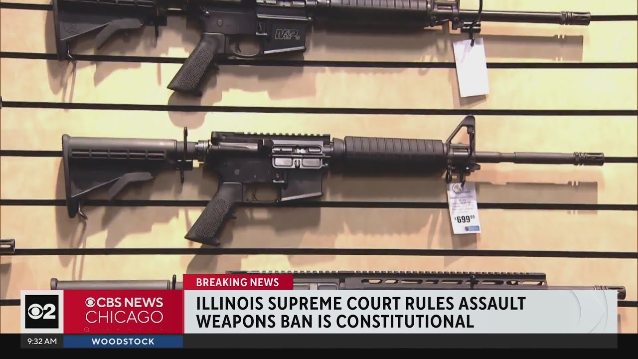 Illinois Supreme Court Upholds State's Assault Weapons Ban - YouTube