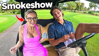 Our FIRST golf date…