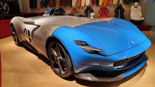 Ferrari Monza SP1 Tailor Made paint & interior review - English