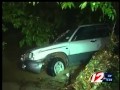 Woman rescued after flash floods