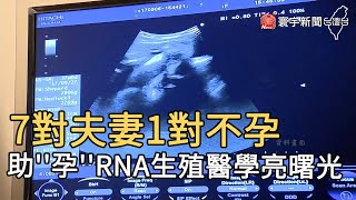 7對夫妻1對不孕  助''孕''RNA生殖醫學亮曙光｜寰宇新聞20210303