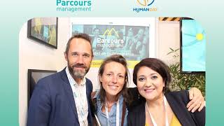 Les partenaires de Parcours Management prennent la pose à Human Day