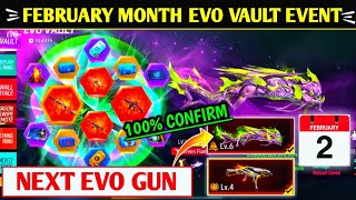 Next Evo Vault Event ? | Free Fire February Month Evo Vault |  February Evo Vault Event 2025 FF