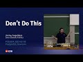 Avoid THESE Common PostgreSQL Mistakes!