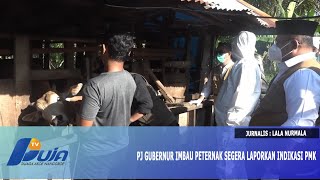 PJ Gubernur Imbau Peternak Segera Laporkan Indikasi PMK