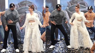 Kichha Sudeep and Jacqueline Fernandez Superb Entry At Vikrant Rona Trailer Launch | Life Andhra Tv
