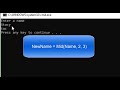 String Manipulation Intro