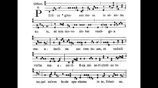 Offertory Chant EF: Sexagesima Sunday - Perfice Gressus