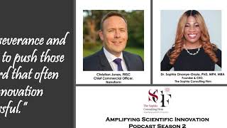 Amplifying Scientific Innovation with Mr. Christian Jones, FRSC, CCO, Nanoform