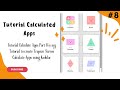 Tutorial Calculated Apps | Kodular | Trapeze Screen