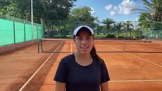 Yamile Cuiza- College Tennis Recruiting video fall 2023