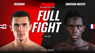 Full Fight l Beckham vs Jonathan Mayezo I RWS