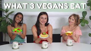 What 3 Vegans Eat In A Day ft. Purple Carrot