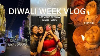 A Diwali week vlog *UNFILTERED* | DIWALI DRAMA | festive vlog | Navya Gupta