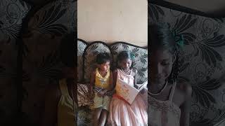 3 வயசு பாப்பா தமிழ் படிக்கிறா, 3 year child learning tamil