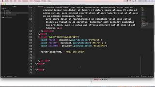 Javascript querySelector styles etc