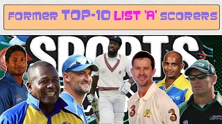 Top 10 legendary batsman (Former) in List 'A' career | List 'A' Cricket Records