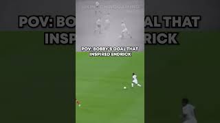 THE FAMOUS BOBBY CHARLTON GOAL THAT INSPIRED ENDRICK #bobbycharlton #endrick #realmadrid