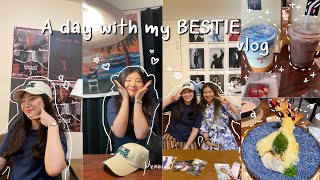 [vlog] A day w/ my bestie Ep 2 (bkk) | cafe | TSURU UDON | MemoirW [멤와더블유] | [ENG/TH cc]