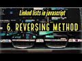Reversing a linked list in javascript