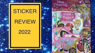 Panini Disney Princess Today is Magical Sticker Starter Pack 2022 ( Review )